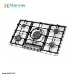 اجاق گاز صفحه ای استیل البرز مدل S-5957 - Image 2