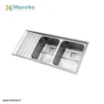 سینک ظرفشویی استیل البرز مدل 734 توکار - Image 4