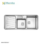 سینک ظرفشویی استیل البرز مدل 854 توکار